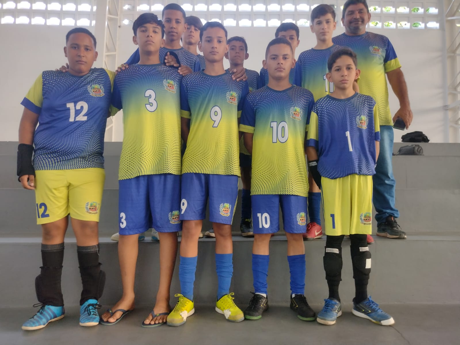 Sub-14 de Serra do Mel brilha no Juverns