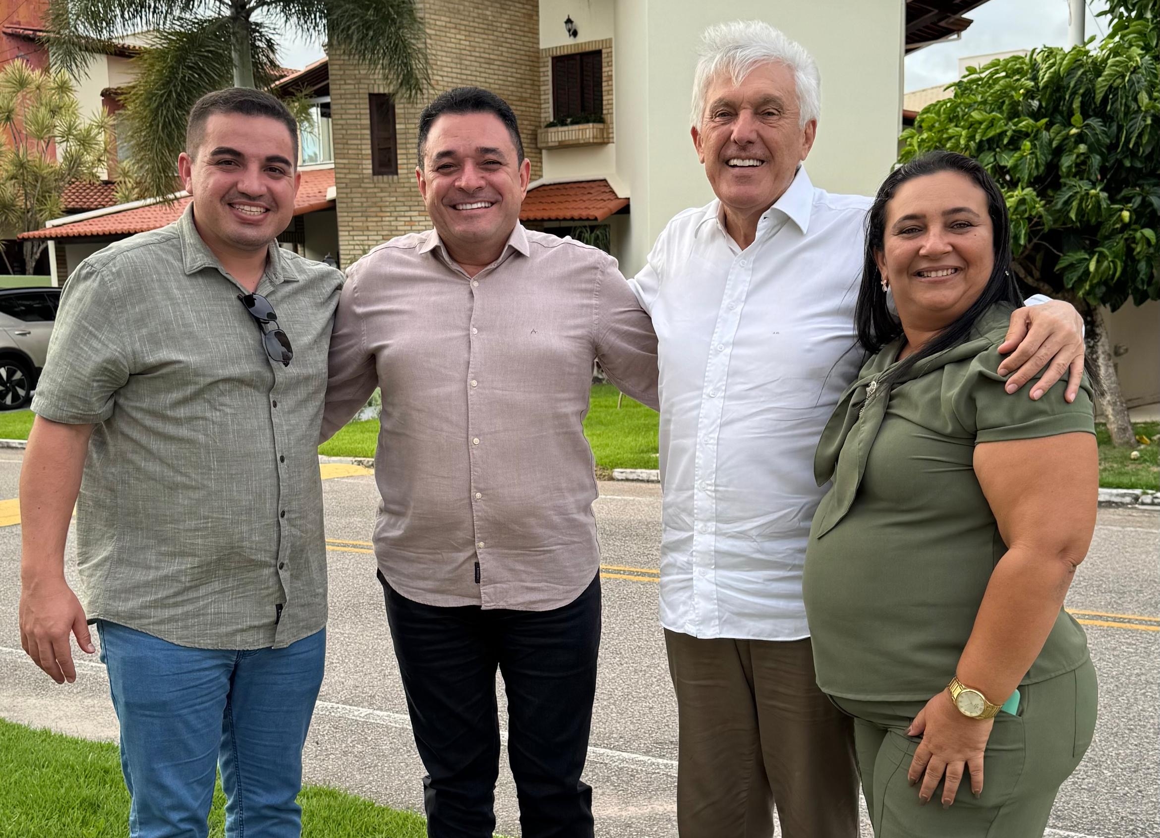 Prefeito Kênio Azevedo se reúne com deputado João Maia para articular novas melhorias para Serra do Mel