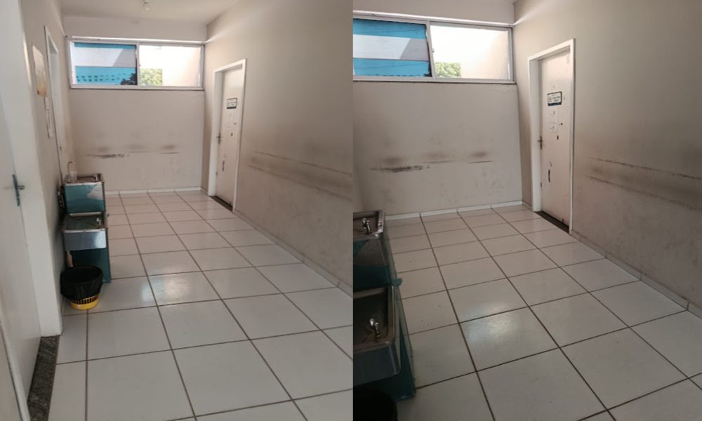 VERGONHA NA SAÚDE DE AFONSO BEZERRA: PACIENTES SÃO OBRIGADOS A ESPERAR ATENDIMENTO SENTADOS NO CHÃO