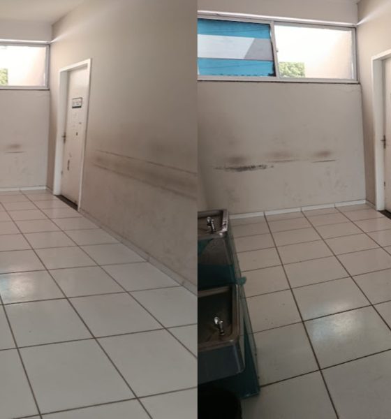 VERGONHA NA SAÚDE DE AFONSO BEZERRA: PACIENTES SÃO OBRIGADOS A ESPERAR ATENDIMENTO SENTADOS NO CHÃO