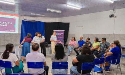 EDUCAÇÃO - ALTO DO RODRIGUES É O ÚNICO MUNICÍPIO DO RN A RECEBER FORMAÇÃO DO PROJETO ALFA-EJA BRASIL