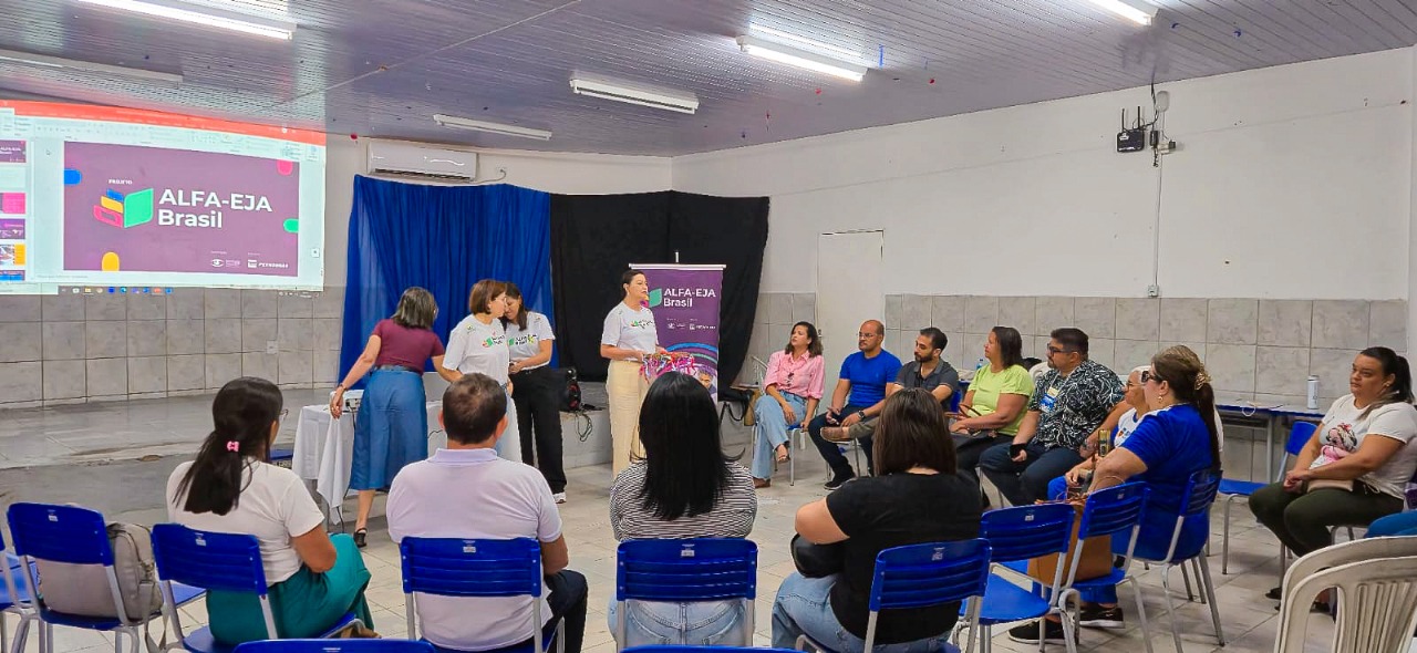 EDUCAÇÃO - ALTO DO RODRIGUES É O ÚNICO MUNICÍPIO DO RN A RECEBER FORMAÇÃO DO PROJETO ALFA-EJA BRASIL