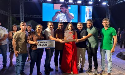 Naline Leite é eleita a Mais Bela Voz 2025 de Serra do Mel