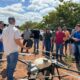 Serra do Mel acompanha apresentação de tecnologia com drones durante Dia de Campo