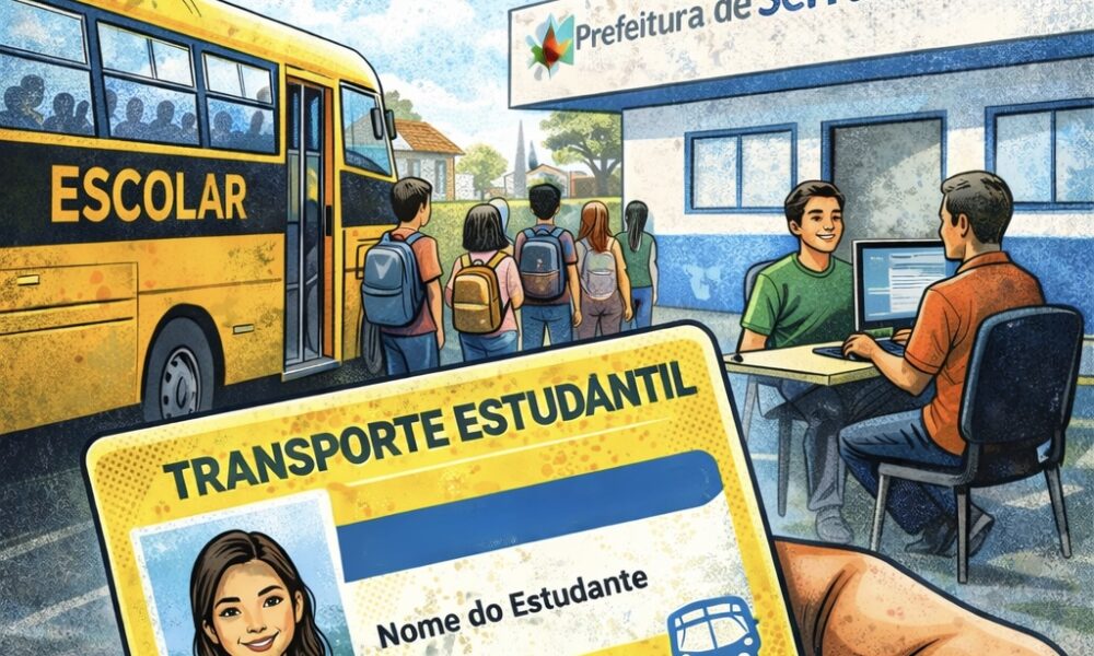 Prefeitura de Serra do Mel inicia emissão e recadastramento de carteirinhas do transporte estudantil