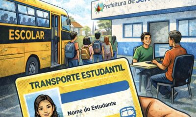 Prefeitura de Serra do Mel inicia emissão e recadastramento de carteirinhas do transporte estudantil